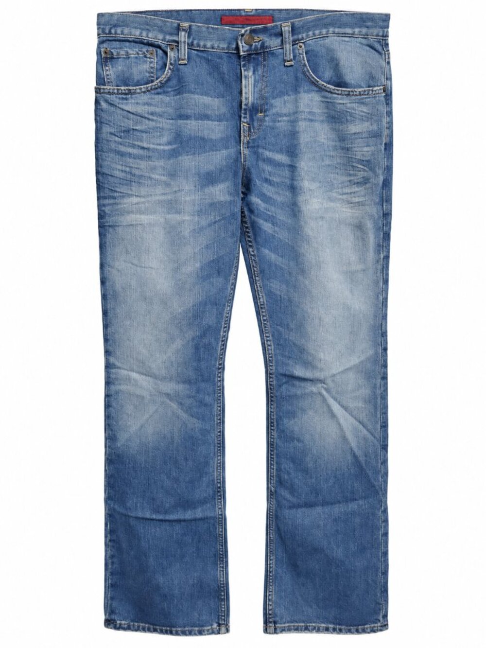 Buffalo David Bitton Men’s Straight Leg Jeans Medium Wash 33x32